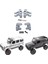 Metal Direksiyon Kupası Direksiyon Mafsalı C-Hub Taşıyıcı MN86S MN86 MN86KS MN86K Mn G500 1/12 Rc Araba Yükseltme Parçaları, Gümüş (Yurt Dışından) 5