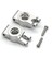 Metal Arka Hub Taşıyıcı Arka Tekerlek Koltuğu Mjx Hyper Go 14301 14302 1/14 Rc Araba Yükseltme Parçaları Aksesuarları, Gümüş (Yurt Dışından) 1