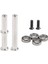 2 Adet Direksiyon Kolonu Için Rulman ile Wltoys 144001 144010 124016 124017 124019 Rc Araba Yükseltme Parçaları Aksesuarları (Yurt Dışından) 1