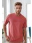 Erkek Enjeksiyon Baskılı Regular Fit Penye Tişört 1002 1