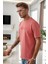 Erkek Enjeksiyon Baskılı Regular Fit Penye Tişört 1002 3