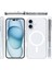 Apple iPhone 16 Uyumlu Şeffaf Wireless Şarj Destekli Sert Silikon Tcs Kılıf Kapak 4