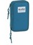 Ikili Kalem Kutusu Blackfit8 M854 Mavi 12,5 x 19,5 x 4 cm (28 Parça) (Yurt Dışından) 1