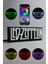 Led Zeppelin - Rgb Led Işıklı 3 Boyutlu Tabela - 20 cm x 7 cm x 2 cm (Bluetooth Kontrollü) 1