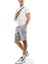 Sportswear Clup Fleece Erkek Gri Kargo Cepli Şort 4