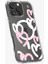 iPhone 16 Pro Kılıf Ultra Hybrid MagFit MagSafe özellikli Hearts White Pink - ACS08277 2