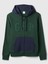 Erkek Yeşil Gap Logo Colorblock Fermuarlı Fleece Sweatshirt 2