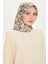 Düz Twill Ipek Eşarp - Acı Kahve 1
