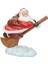 Heykelcik, Heykel Süsleme Tahsil Dekoratif Heykel Noel Baba Süpürge Için (Yurt Dışından) 1