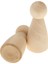 5/10 Boş Ahşap Mandal Insanlar Şekiller Ğı Pasta Üstü 6cm (Yurt Dışından) 4