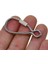10 Çelik Vida Kilidi Karabina Anahtarlık Yürüyüş Tırmanma Kancası, 46X21MM (Yurt Dışından) 4