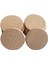 20 Tamamlanmamış Yuvarlak Ahşap Disk, Parçalar 4cm (Yurt Dışından) 3