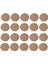 20 Tamamlanmamış Yuvarlak Ahşap Disk, Parçalar 4cm (Yurt Dışından) 4