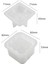 Şeffaf Takı Kapaklı Reçine Yapımı Kalıp Döküm Dıy .2cmx8.2cmx9.6cm (Yurt Dışından) 5