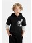 Erkek Çocuk Kapüşonlu Baskılı Sweatshirt C9793A824AU 4