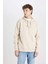 Regular Fit Kapüşonlu Baskılı Sweatshirt Y5286AZ24AU 3