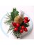 Masa Örtüsü Halka Peçete Noel Masa Dekorasyonu Ping An Meyve Tokası (Kiraz) (Yurt Dışından) 2