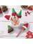 48 Adet Mini Noel Baba Şapkası Lolipop Üstü Topper Kapağı Mutlu Noeller Süslemeleri Şarap Şişesi Koruma Kapağı (Yurt Dışından) 4