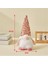 30CM Parlayan LED Noel Bebek Cüce Işıklı Noel Dekoru Ev Noel Noel Yılbaşı Yeni Yıl-Pembe (Yurt Dışından) 1