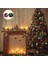 9 Adet Noel Topu Süsleri 3.15 Inç Kontrol Kumaş Sarılı Toplar Dekor Için Kolyeler A (Yurt Dışından) 3