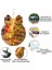 6 Paket 8 Inç Süblimasyon Rüzgar Döndürücüler Boşluklar Asılı Noel Hediyeleri Bell Bahçe Dekorasyonu Için (Yurt Dışından) 2