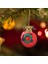 Noel Ağacı 3D Dekor Topları Noel Baba Asılı Süs Bauble Damla Kolye Noel Ev Hediye Süslemeleri (Yurt Dışından) 4