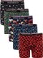 Erkek Karışık Desenli 5’Li Boxer - 23310 (P102) 1