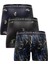 Erkek Karışık Desenli 3’Lü Boxer - 23655 5