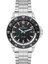 DK.1.13818-1 Submarine Tasarım Sabit Bezel Suya Dayanıklı Çelik Kaplama Metalik Renk Erkek Kol Saati 1