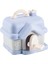 Cottage Piggy Bank Tasarruf Kavanozu Doğum Günü Festivali Hediyeleri Mavi (Yurt Dışından) 1