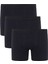 Erkek Lacivert 3’Lü Likralı Boxer - 24101 1