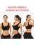 Göğüs Toparlayıcı Kalın Askılı Pedsiz Sütyen Korse Spor Sütyen Büstiyer Yarım Atlet 1