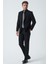 Cardiff T2454 Slim Fit 6 Drop Düz Takım Elbise Siyah 4