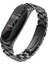 Xiaomi Mi Band 5 ve Mi Band 6 Uyumlu Paslanmaz Çelik Klipsli Metal Kordon 1