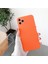 Iphone Lansman Likid Silikon Kamera Korumalı Kılıf Turuncu-Iphone 11 Pro Max 1