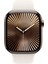 Watch Series 10 GPS + Cellular, 42 mm Altın Rengi Titanyum Kasa ve Yıldız Işığı Spor Kordon - M/L 1