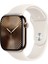 Watch Series 10 GPS + Cellular, 42 mm Altın Rengi Titanyum Kasa ve Yıldız Işığı Spor Kordon - M/L 2