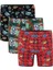 Erkek Karışık Desenli 3’lü Boxer - 23651 1