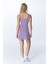Ed 2309-11 Hailey Dry-touch Kadın Tenis Elbisesi , LİLA ( TENİS , GOLF , DANS , PİCKLEBALL ) 4