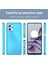 Motorola Moto G23 Şeffaf Mavi Için Tpu Telefon Kılıfı (Yurt Dışından) 2
