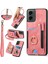 Motorola Moto G 2024 Pembe Için Retro Halkalı Cüzdan Telefon Kılıfı (Yurt Dışından) 1