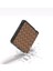 Honor Magic V Flip Brown Için Siyah Çerçeve Dokuma Dokulu Pu Kılıf (Yurt Dışından) 3