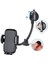 ® Ayarlanabilir Vakum Kilitli Cam ve Torpidoya Takılabilen Telefon Tutucu 4