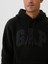 Erkek Siyah Gap Logo Sherpa Sweatshirt 3