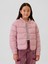 Kız Çocuk Pembe Lightweight Primaloft® P.u.r.e.™ Puffer Şişme Bomber Ceket 1