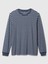 Erkek Koyu Mavi Everyday Soft Çizgili T-Shirt 2