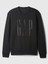 Erkek Siyah Gap Logo Fleece Sweatshirt 2