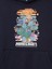 Erkek Çocuk Lacivert Minecraft Grafikli Fransız Havlu Kumaş Sweatshirt 2