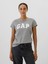 Kadın Gri Gap Logo T-Shirt 1