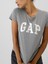 Kadın Gri Gap Logo T-Shirt 3